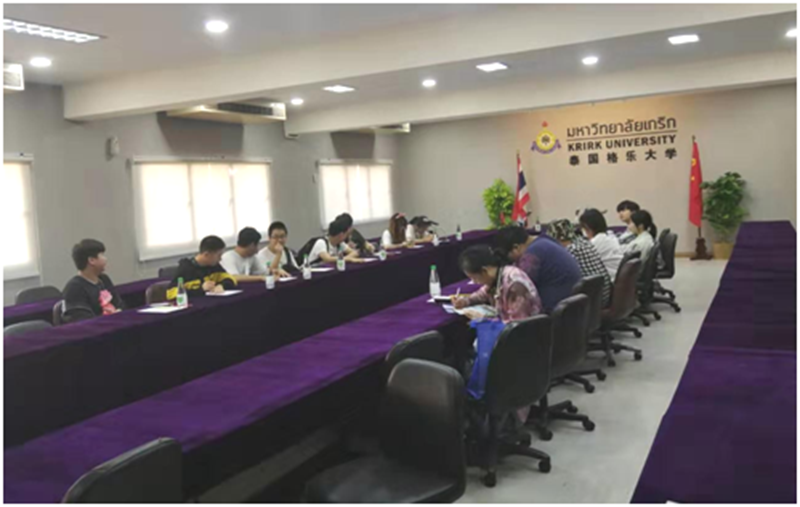 湖南电子科技职业学院国际学院师生赴泰国访问交流